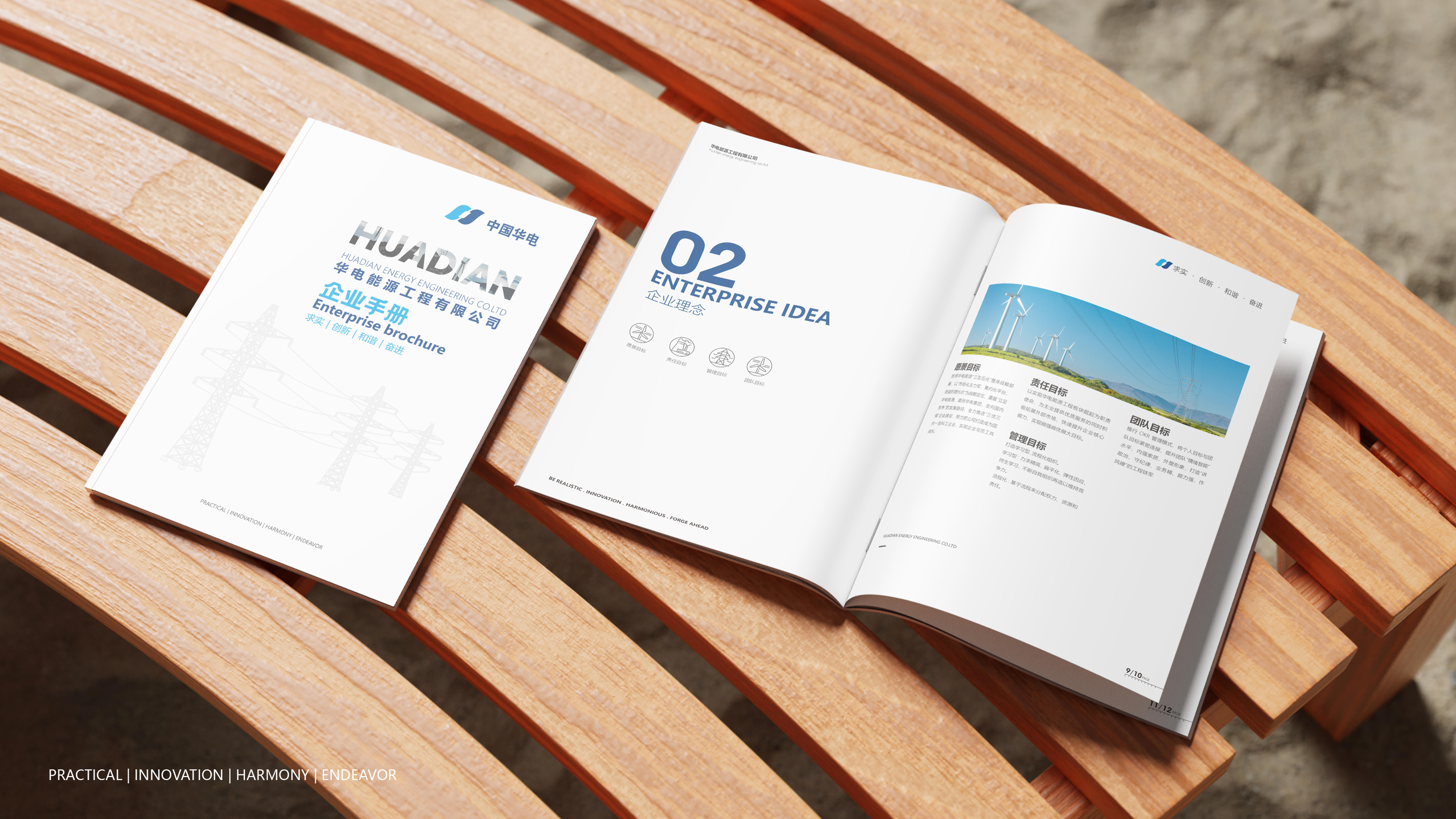 中国华电集团画册设计